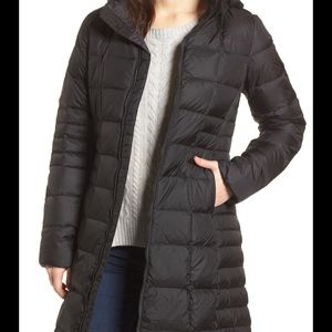 North Face metropolis II hooded down parka